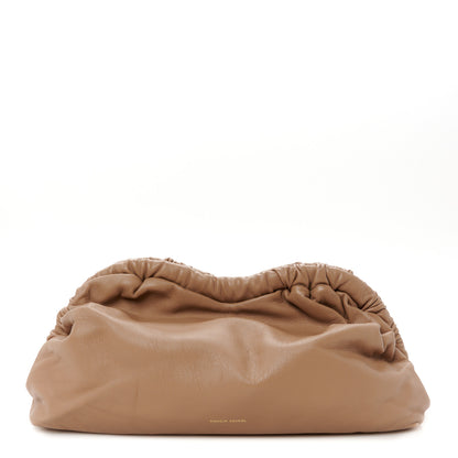 Mansur Gavriel Lambskin Cloud Clutch Biscotto 1 of 11