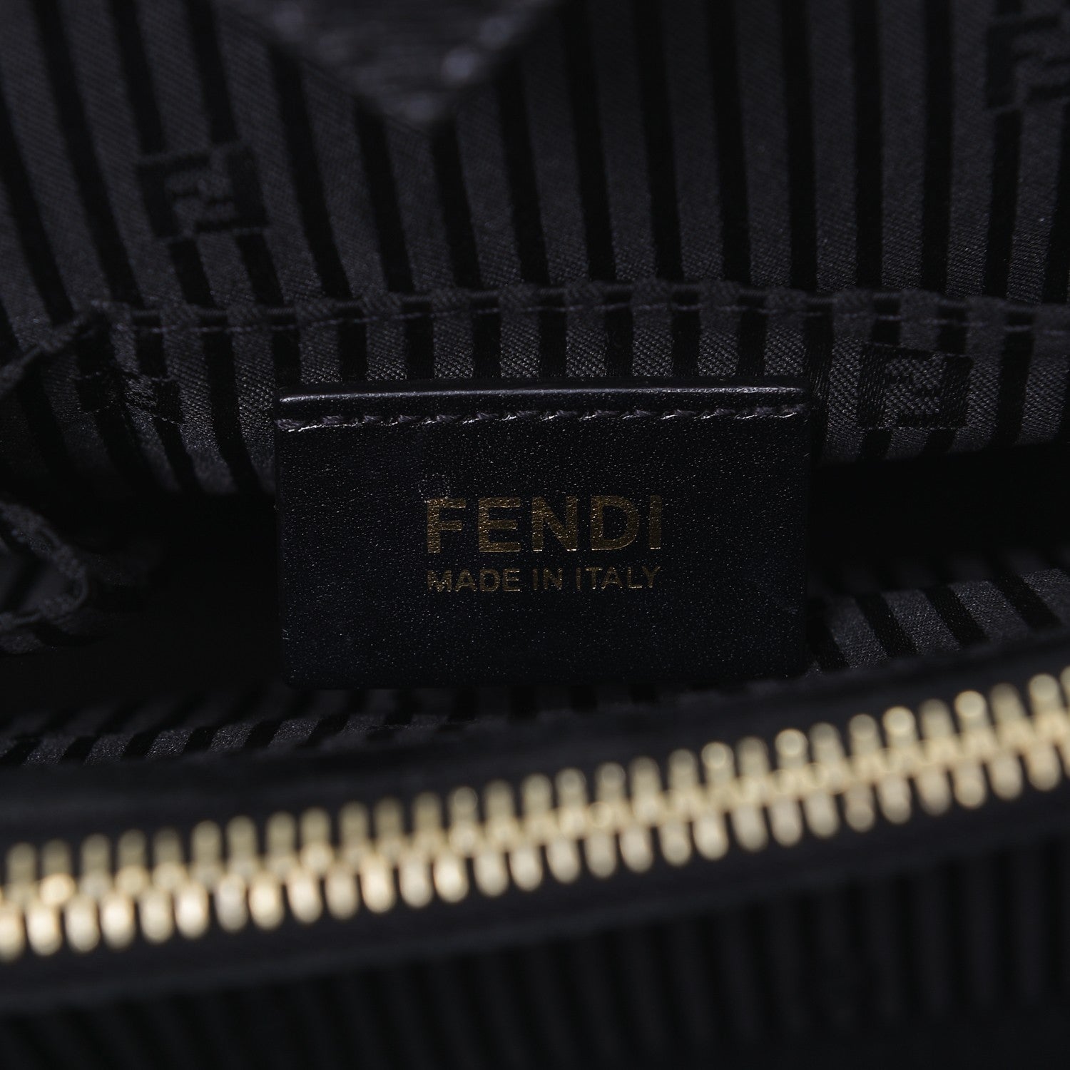 Fendi Vitello Elite Regular 2Jours Tote Black 7 of 7