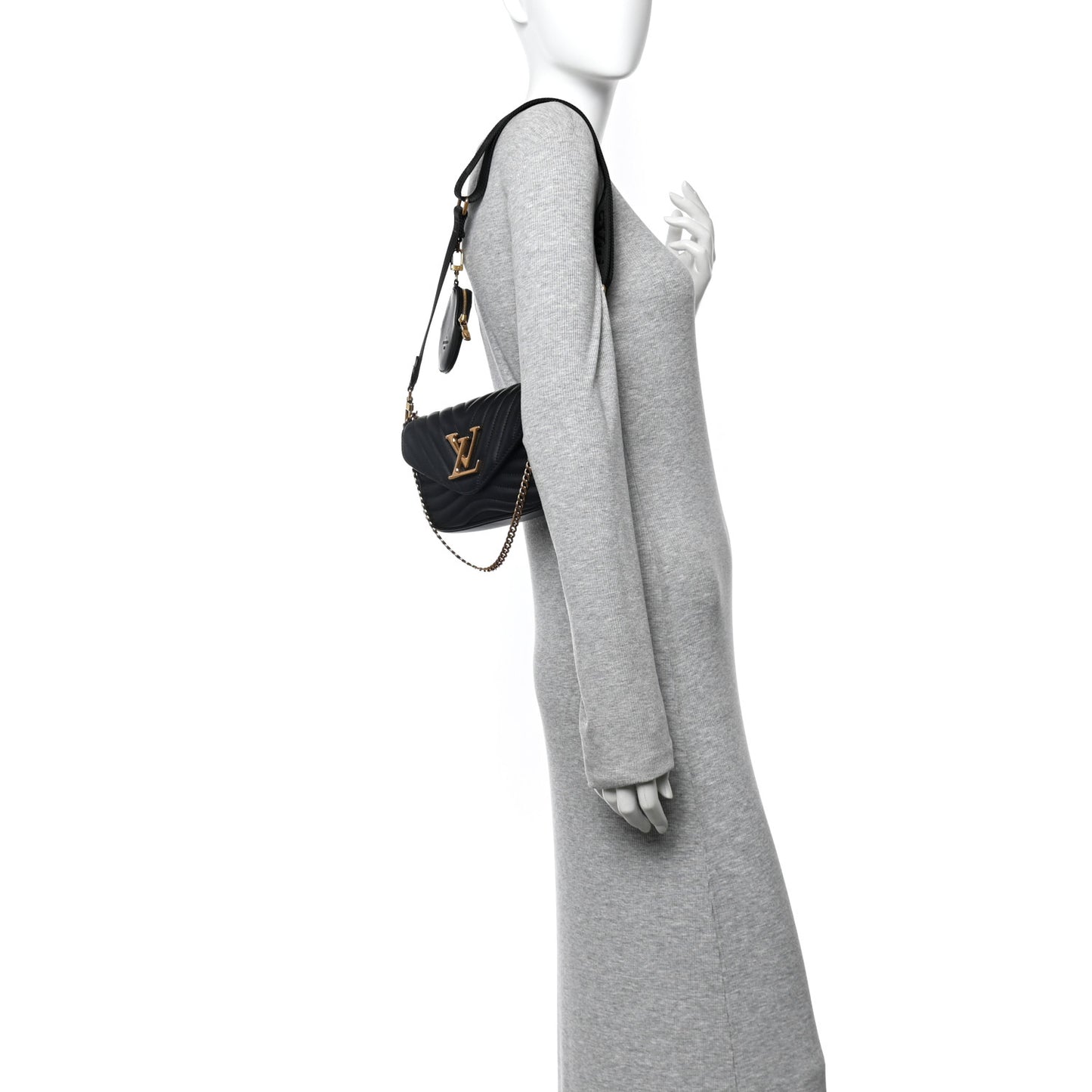 Calfskin New Wave Multi Pochette Black