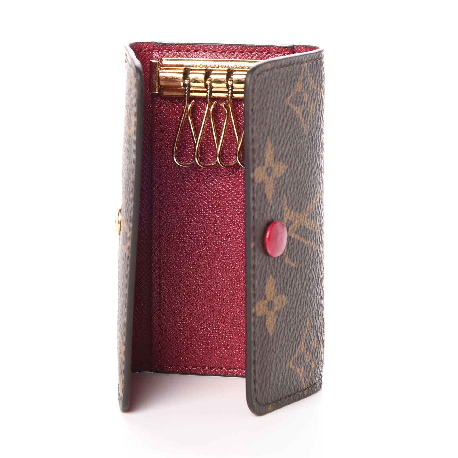 Louis Vuitton Monogram 4 Key Multicles Holder Fuchsia 5 of 9