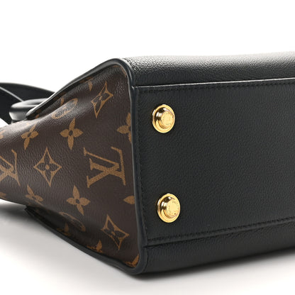 Louis Vuitton Calfskin Monogram On My Side PM Black 8 of 9