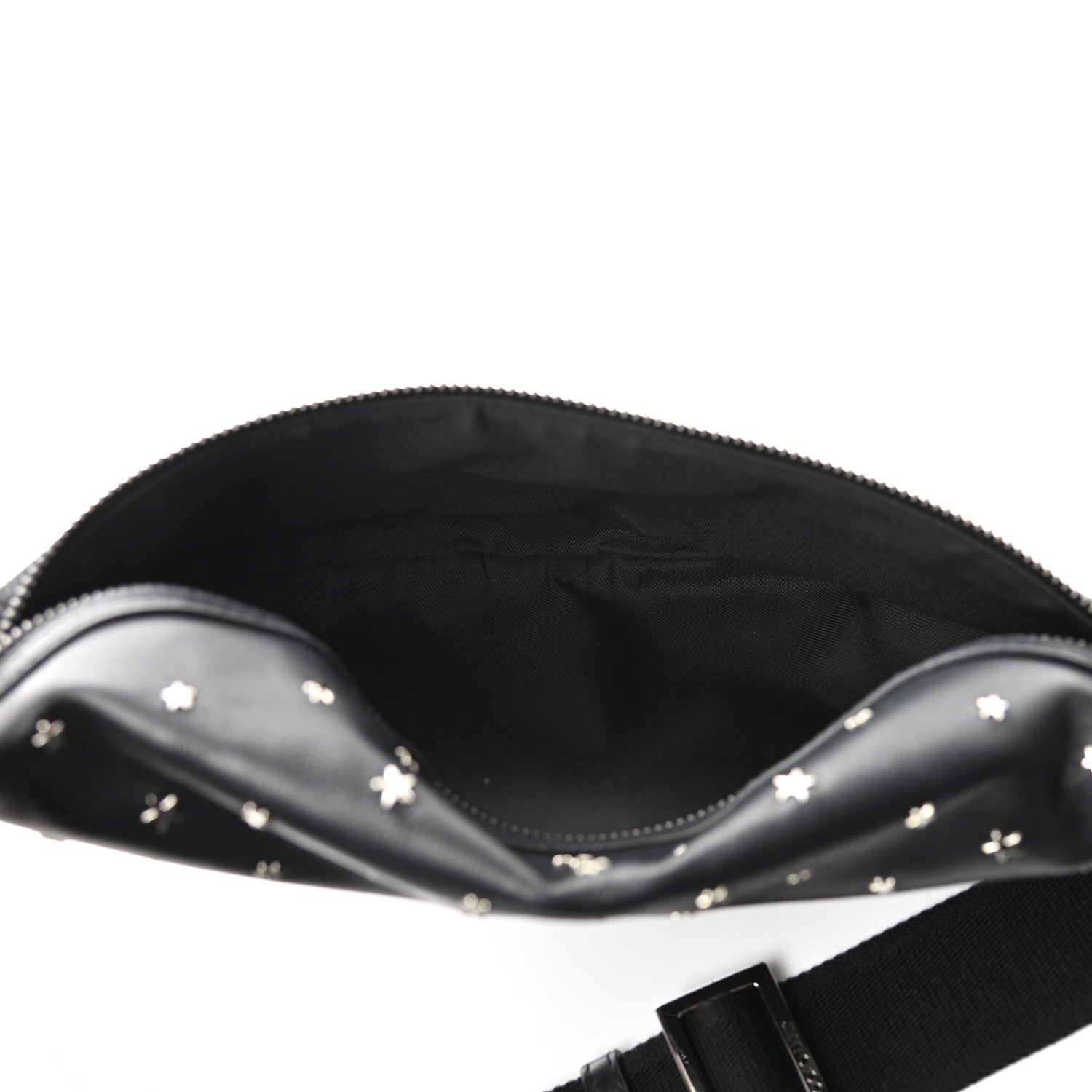 Jimmy Choo Calfskin Star Studded Belt Bag Black 5 of 10