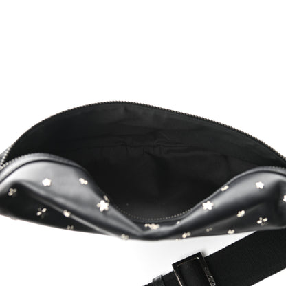 Jimmy Choo Calfskin Star Studded Belt Bag Black 5 of 10