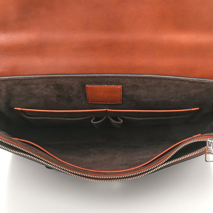Louis Vuitton Ombre Calfskin Monogram Cartable Acajou 4 of 10