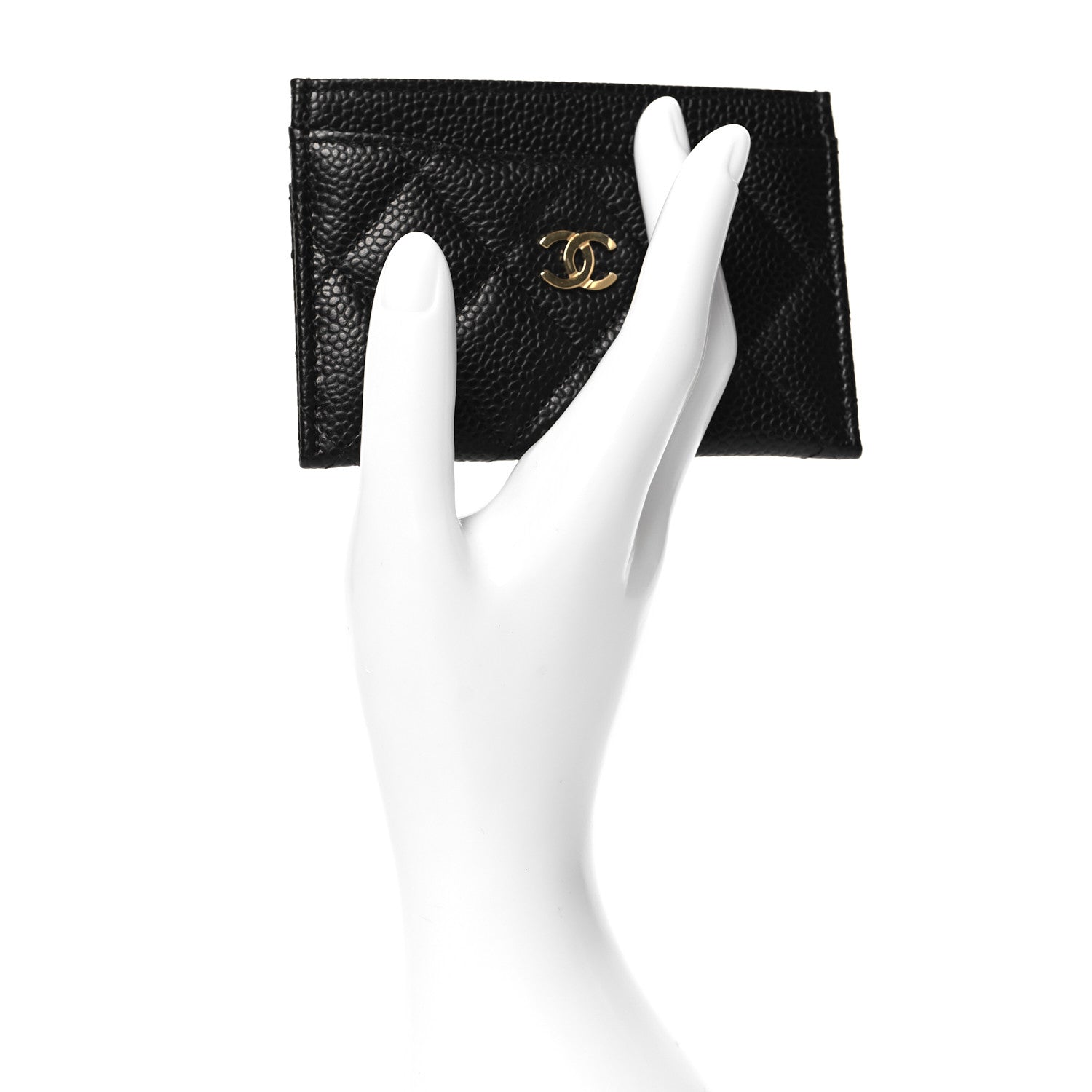 Chanel Caviar Quilted Card Holder Black 2 of 8