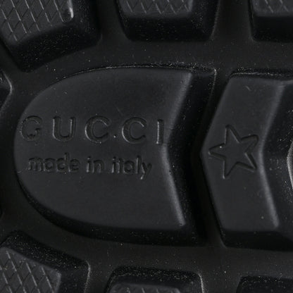 Gucci Rubber Womens Horsebit Ankle Boots 38 Black 6 of 8