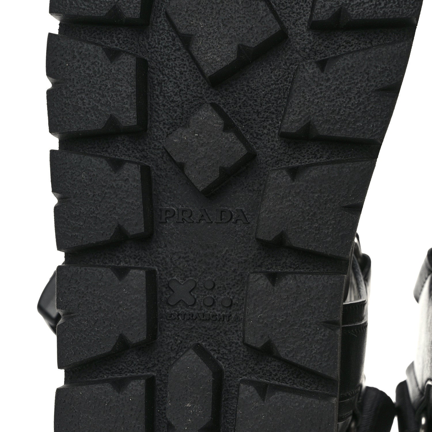 Prada Re-Nylon Sporty Tape Mens Sandals 6 Black 6 of 8