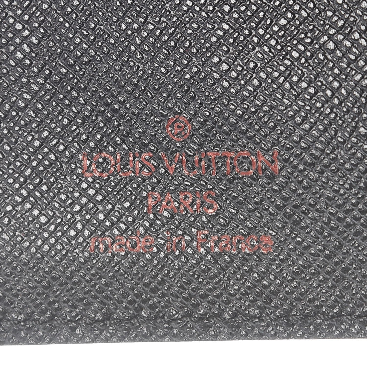Louis Vuitton Epi Mini Agenda Cover Black 8 of 10