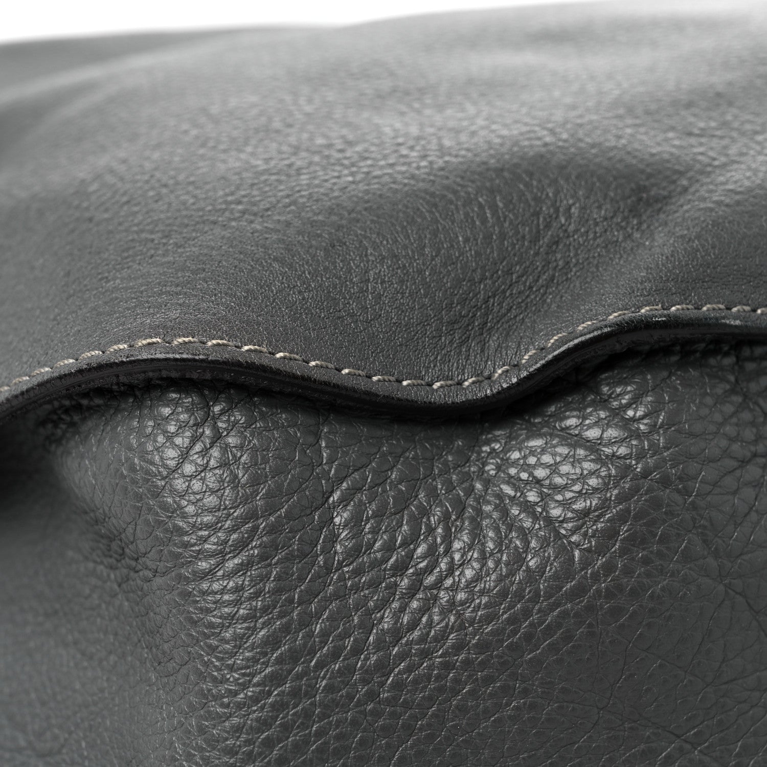 Chloe Calfskin Large Marcie Hobo Stone 9 of 17