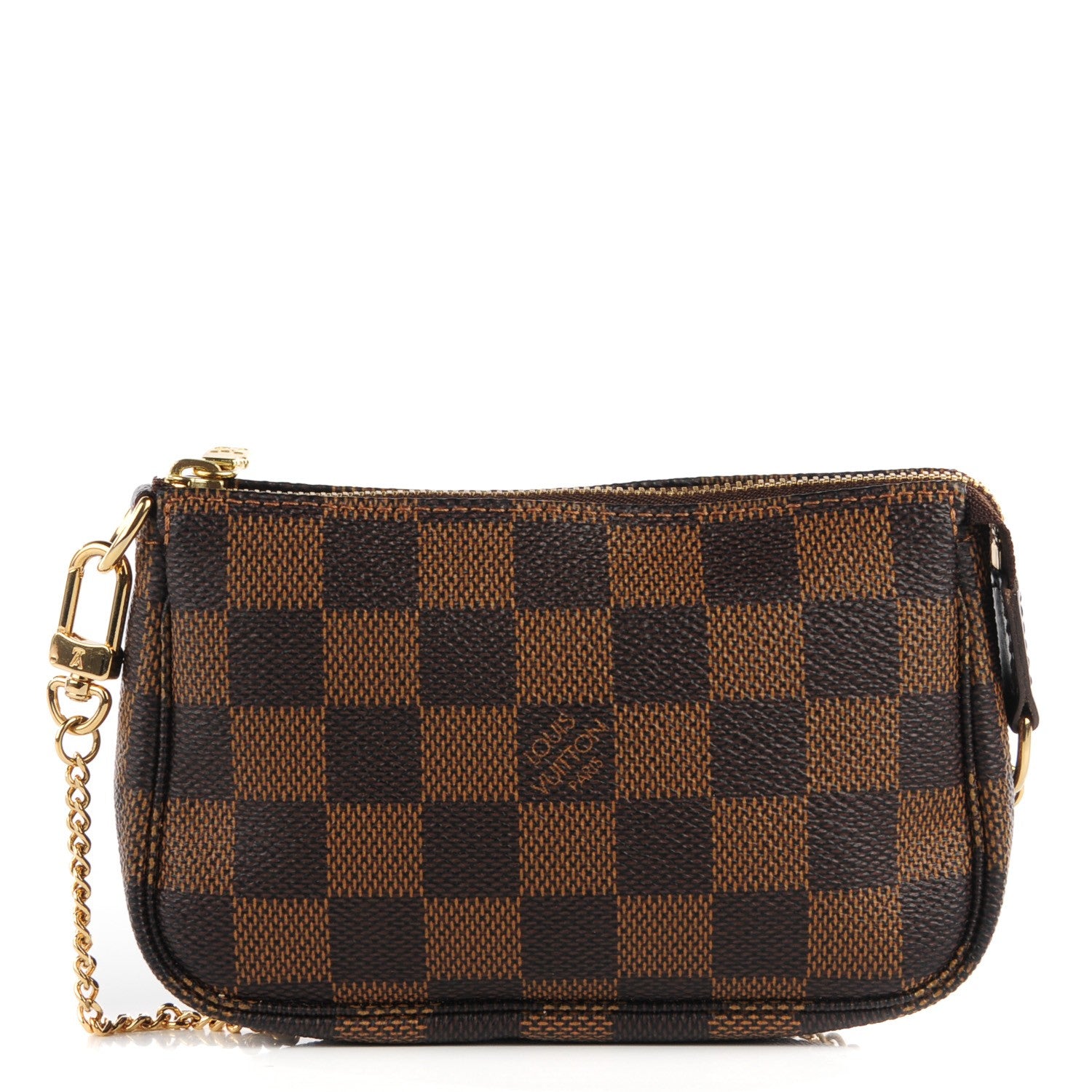 Louis Vuitton Damier Ebene Mini Pochette Accessories 1 of 7