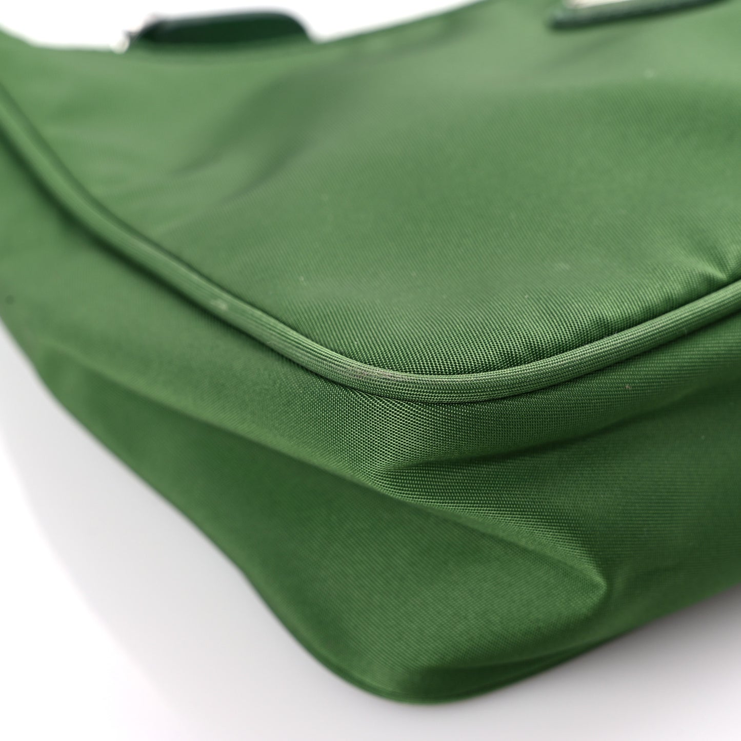 Tessuto Nylon Mini Re-Edition 2000 Bag Emerald Green