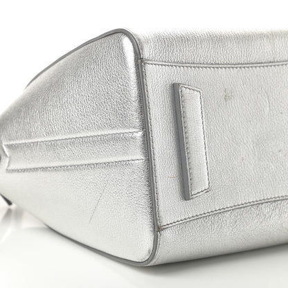 Givenchy Metallic Sugar Goatskin Small Antigona Silver 9 of 14