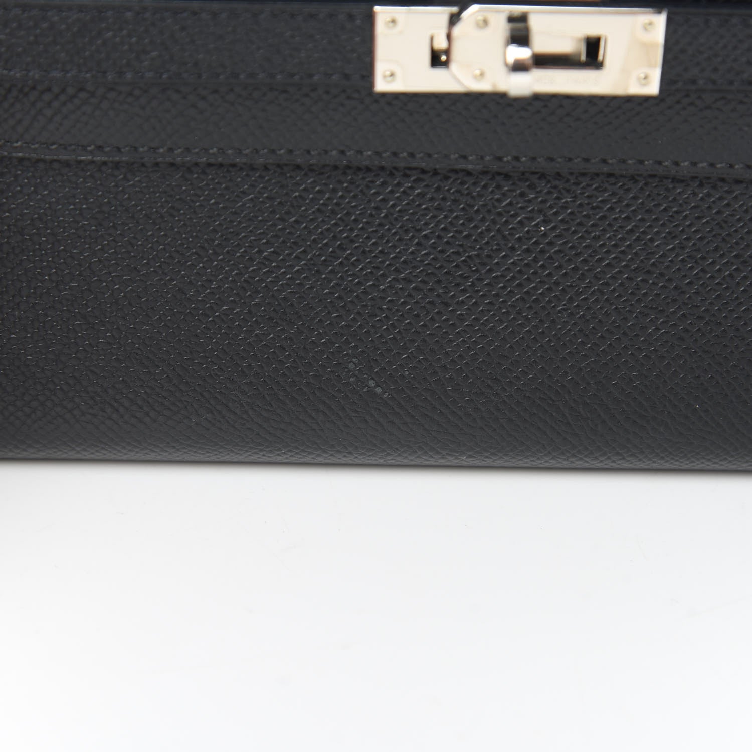 Hermes Epsom Kelly Longue Wallet Black 8 of 9
