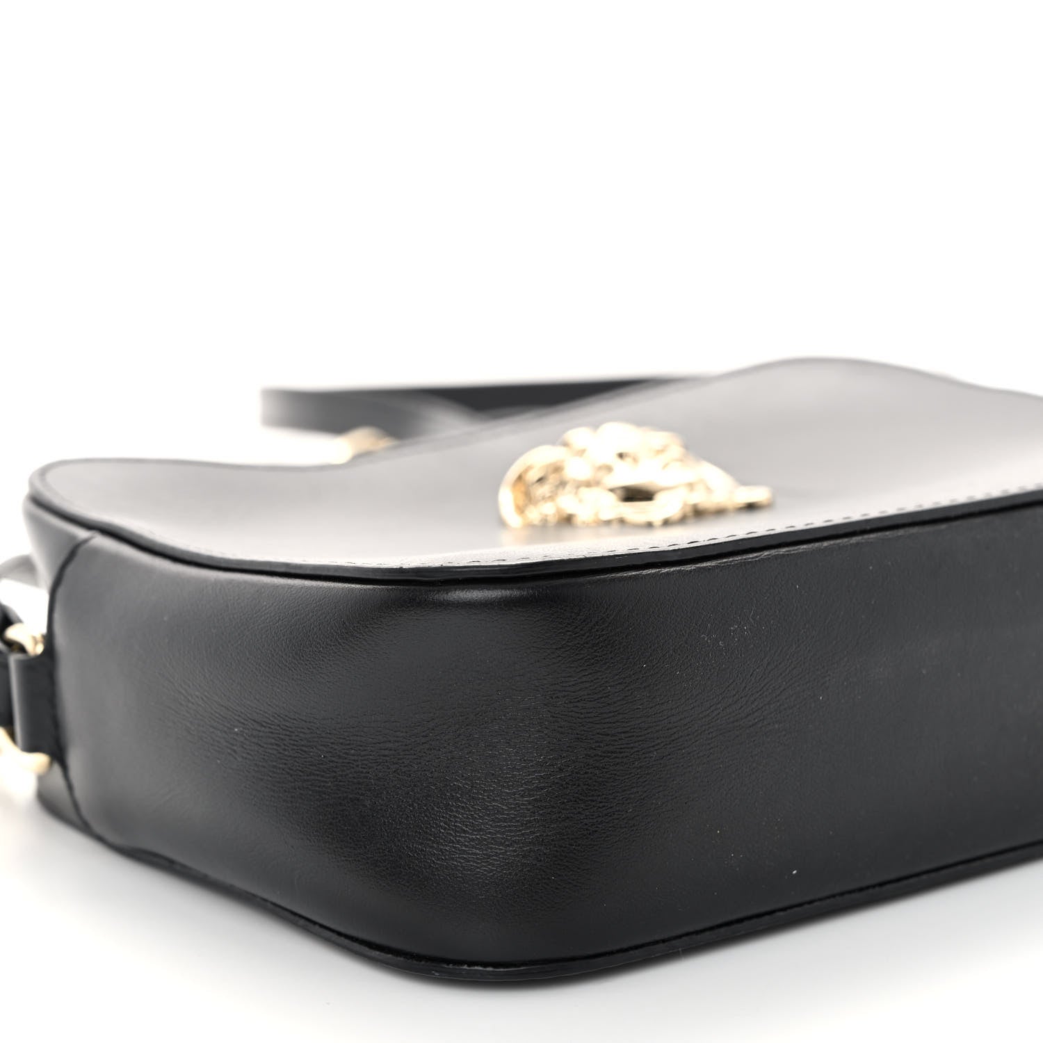 Versace Calfskin Palazzo Camera Bag Black 8 of 9