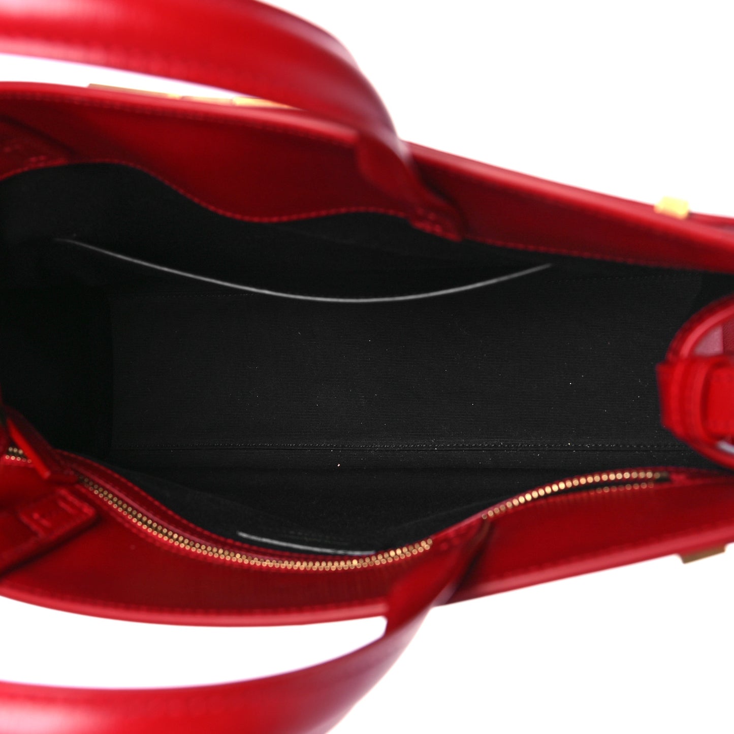 Calfskin Small Manhattan Shopper Tote Red