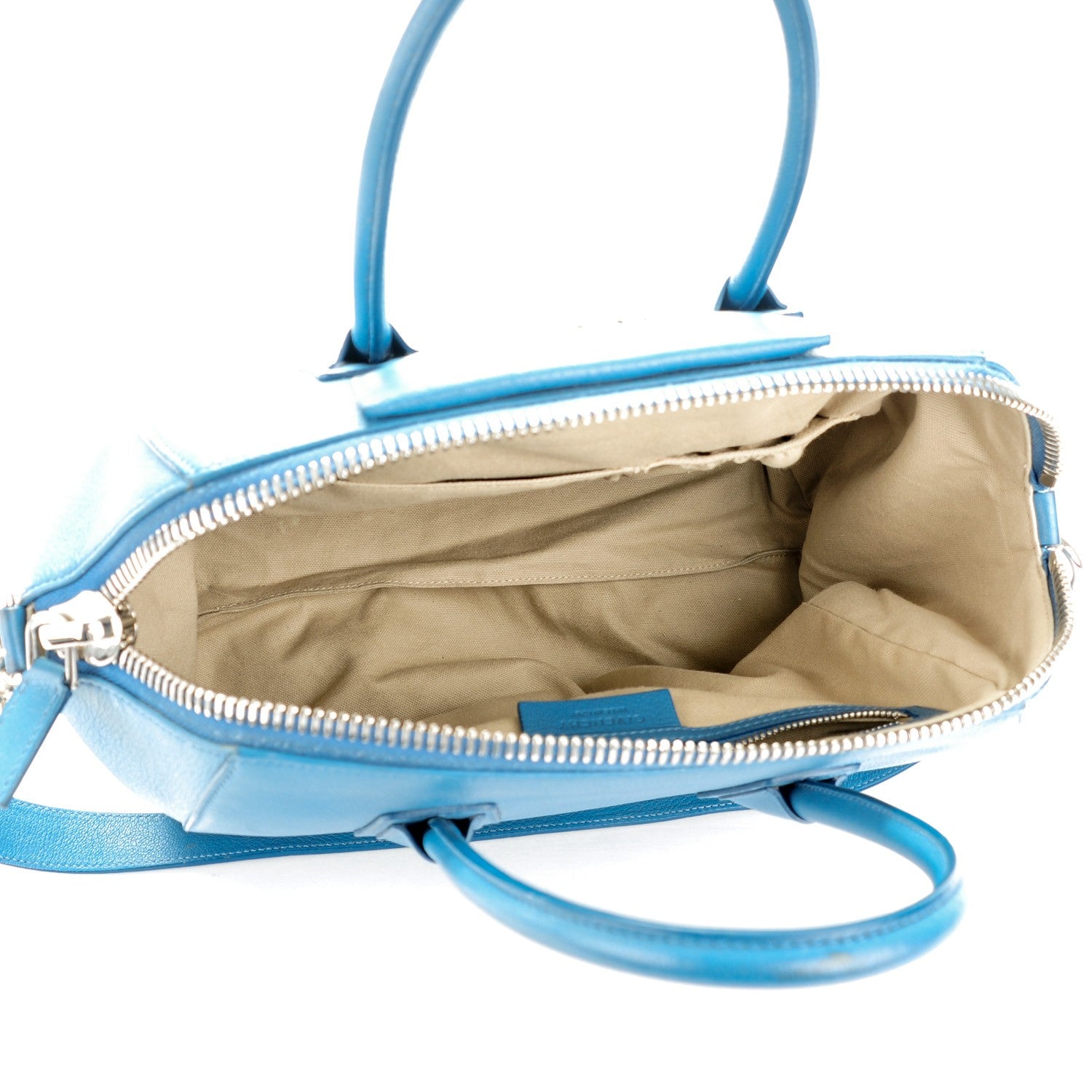 Givenchy Sugar Goatskin Medium Antigona Mineral Blue 5 of 7