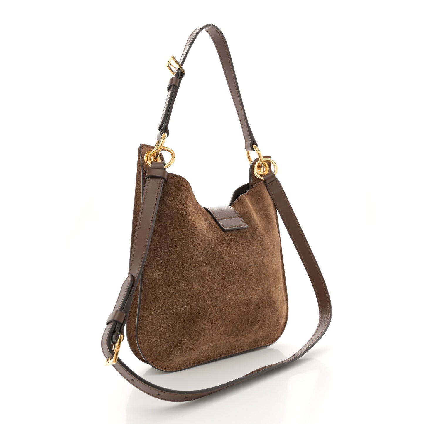 Suede Small Tara Crossbody Whisky