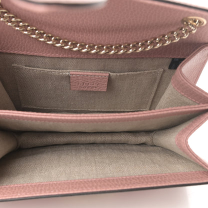 Gucci Dollar Calfskin Small Interlocking G Shoulder Bag Soft Pink 5 of 10