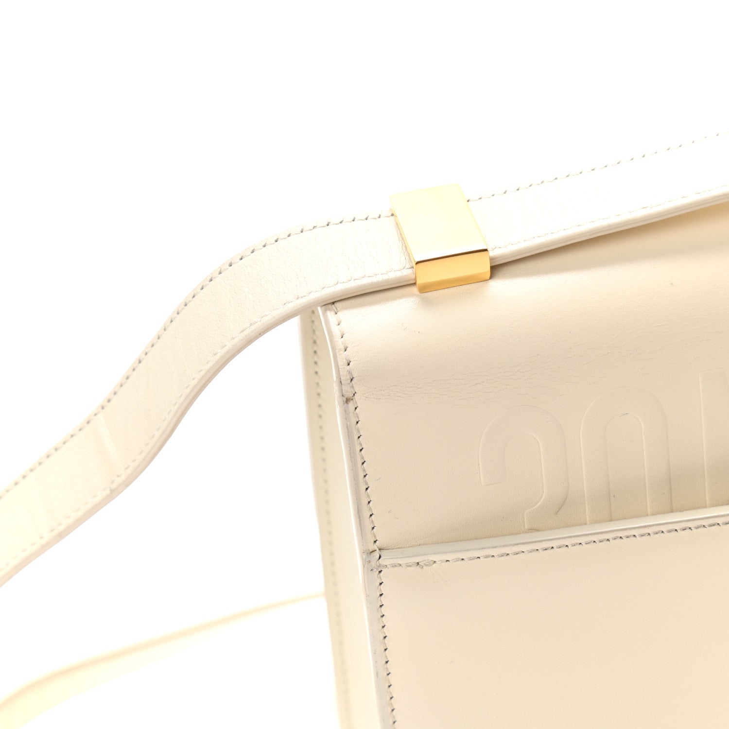 Christian Dior Box Calfskin 30 Montaigne Flap Bag Latte 11 of 21