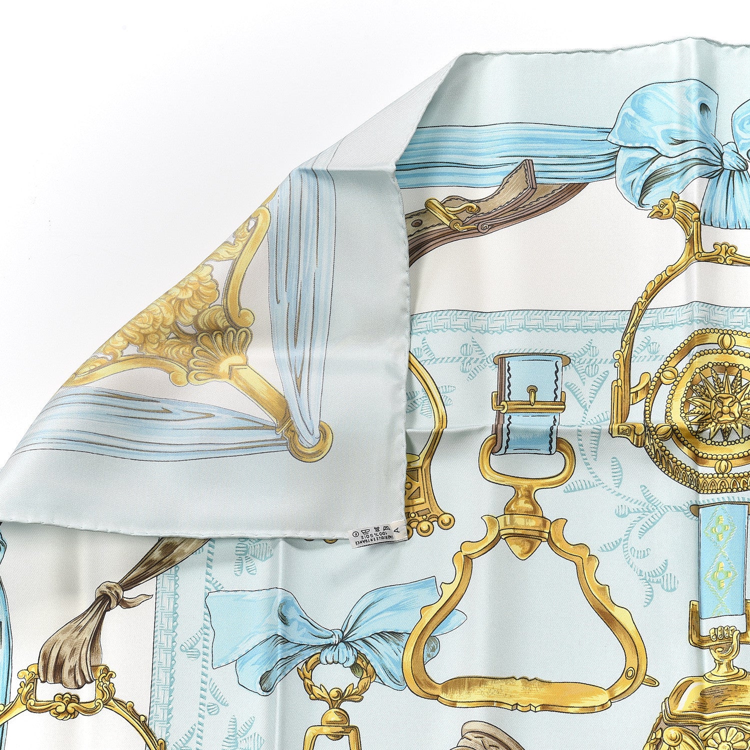Hermes Silk Etriers Scarf 90 3 of 4