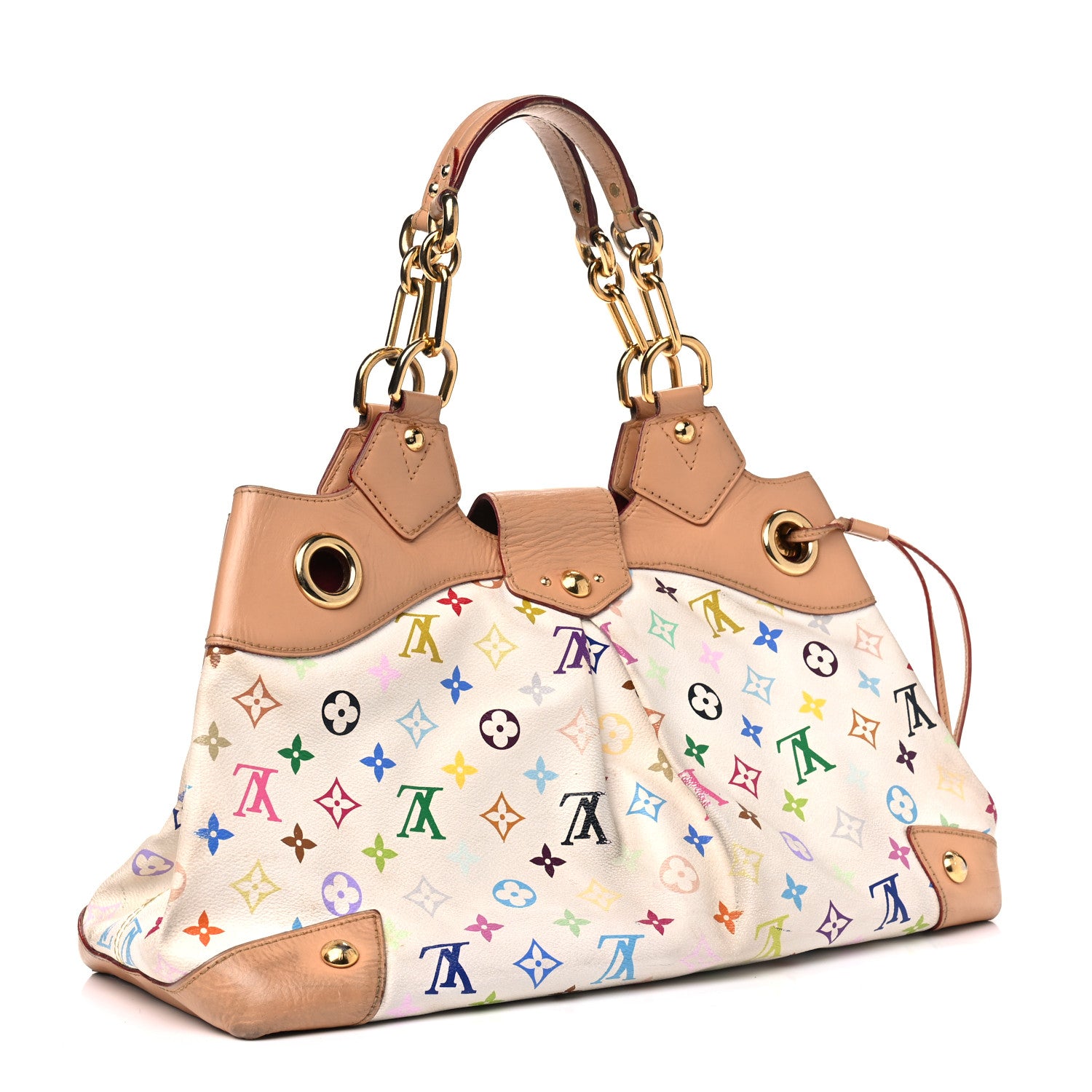 Louis Vuitton Monogram Multicolor Ursula White 2 of 18