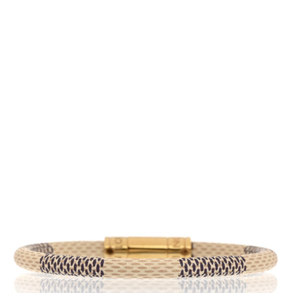 Louis Vuitton Damier Azur Keep It Bracelet 17 3 of 5