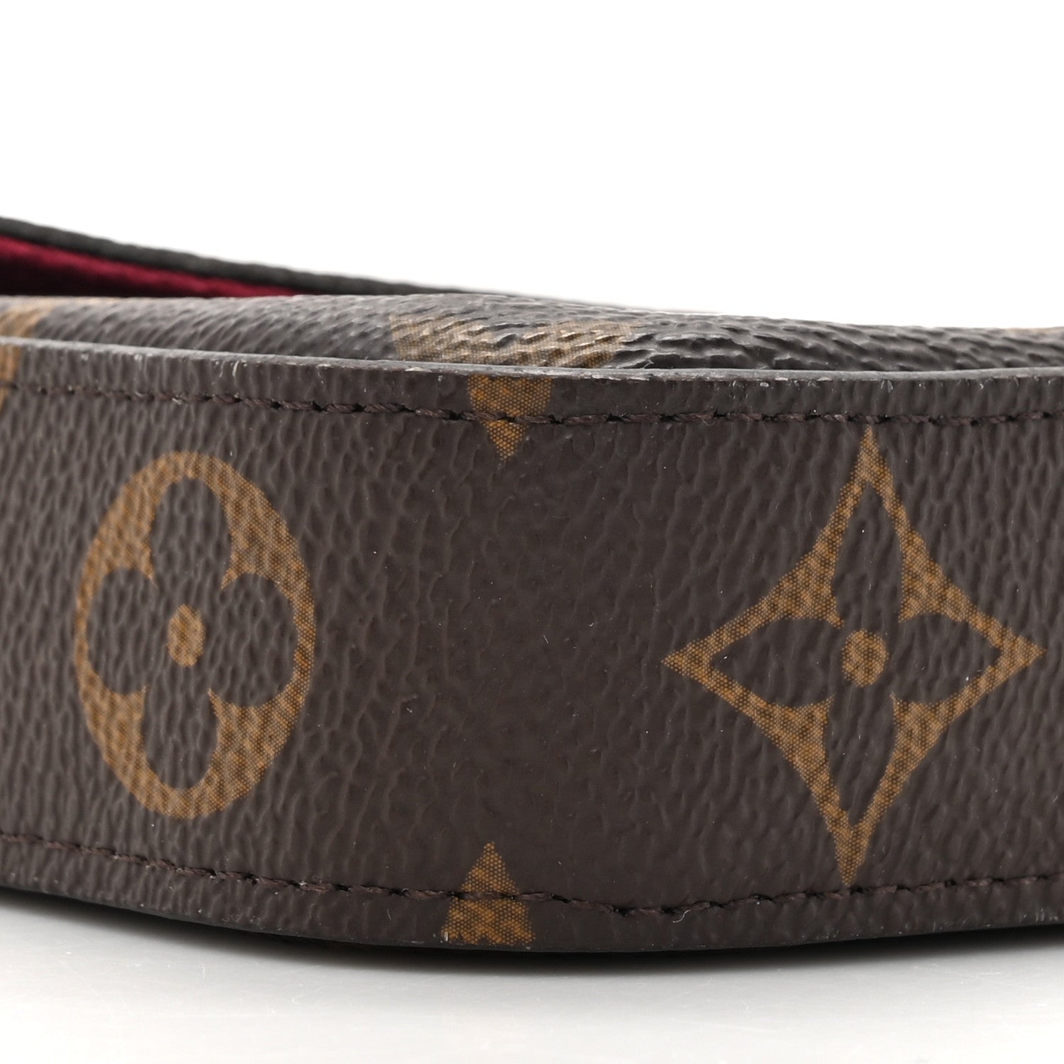 Louis Vuitton Monogram Pochette Felicie Chain Wallet Fuchsia 12 of 17