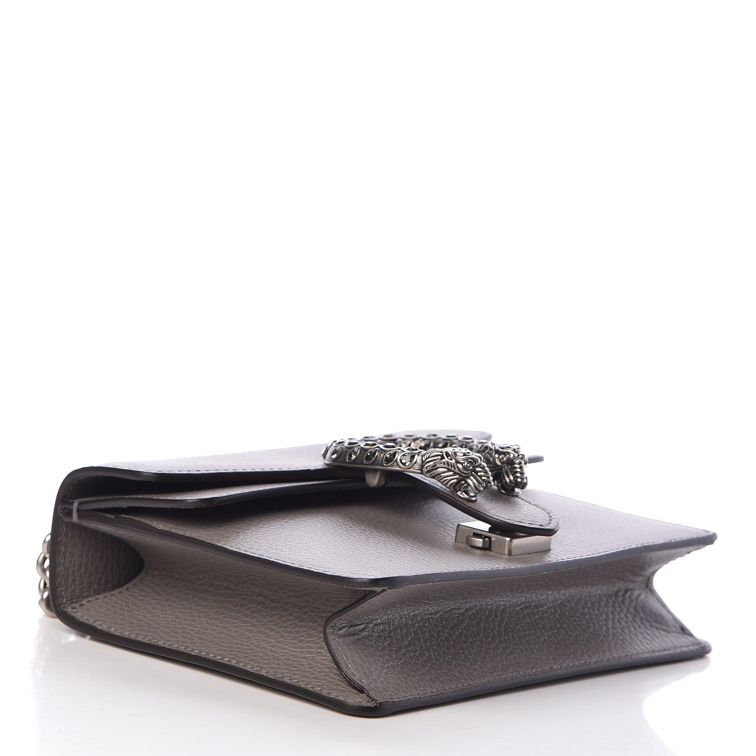 Gucci Calfskin Mini Dionysus Shoulder Bag Dusty Grey 4 of 10