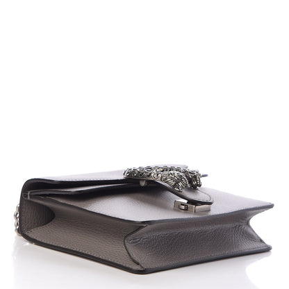 Gucci Calfskin Mini Dionysus Shoulder Bag Dusty Grey 4 of 10
