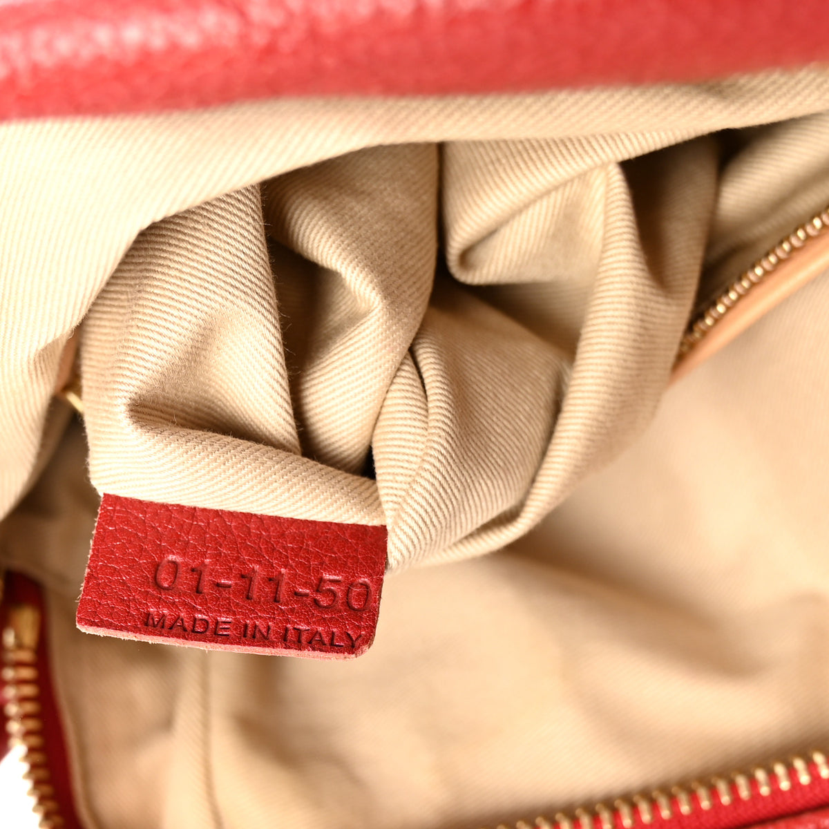 Chloe Calfskin Medium Paraty Red 7 of 11