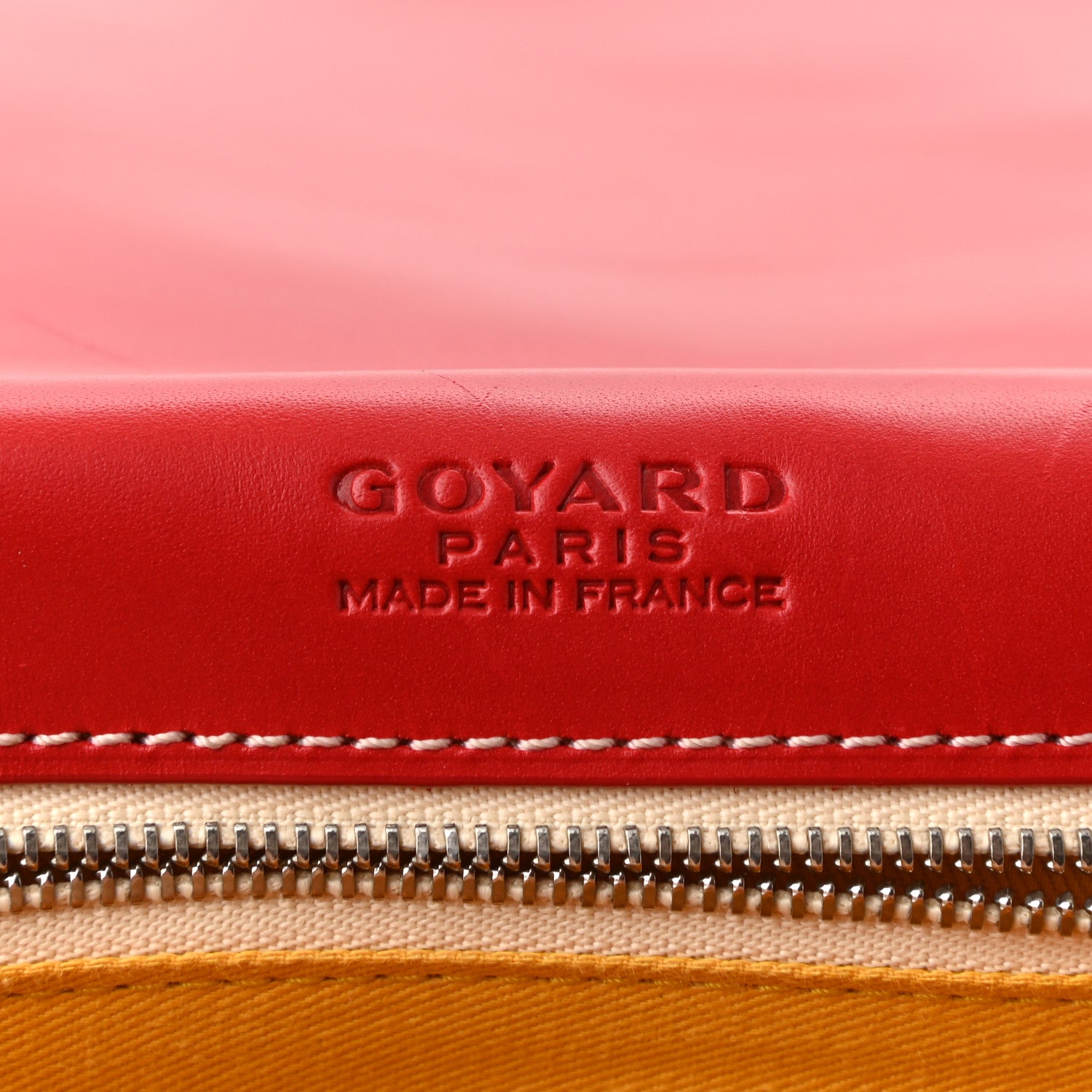 Goyard Goyardine Belvedere MM Messenger Bag Red 5 of 8