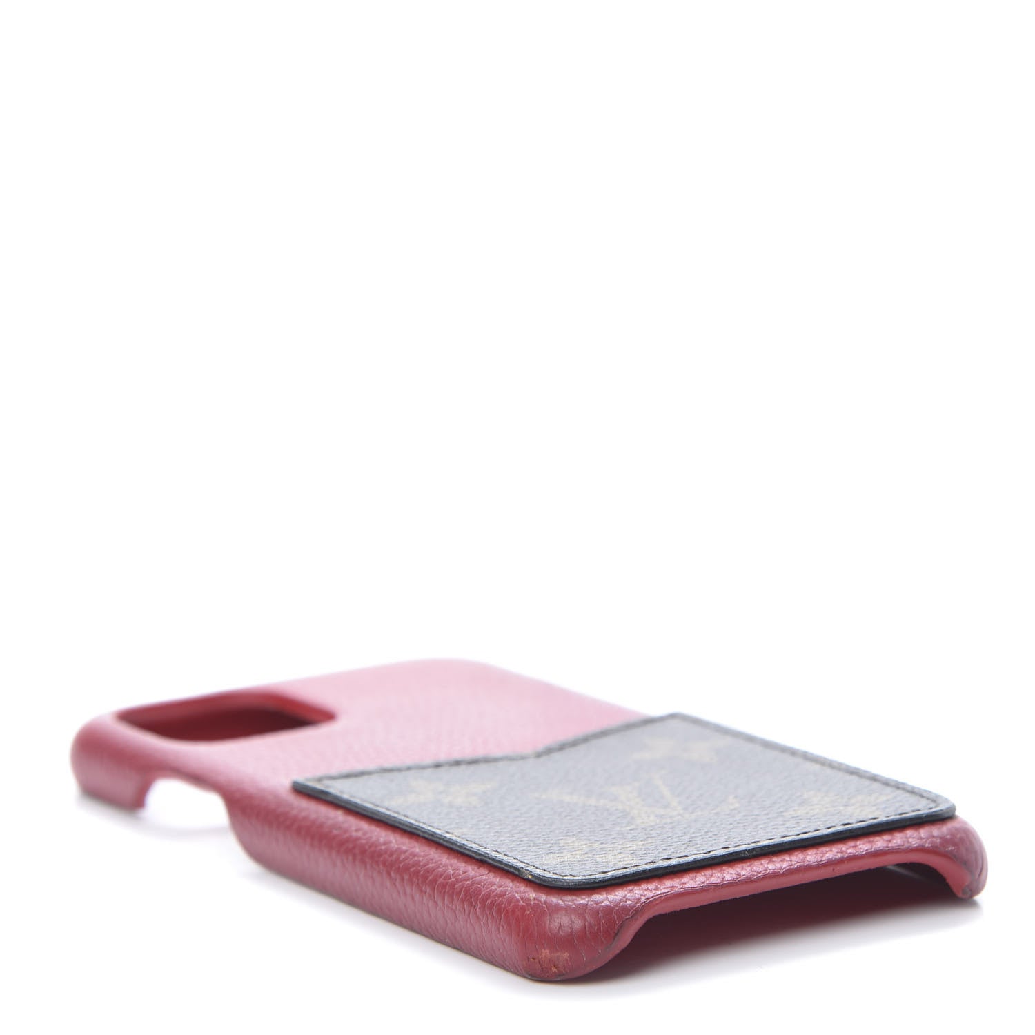 Louis Vuitton Calfskin Monogram iPhone 11 Pro Bumper Scarlet 4 of 13