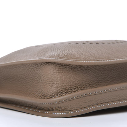 Hermes Taurillon Clemence Evelyne III PM Etoupe 6 of 10