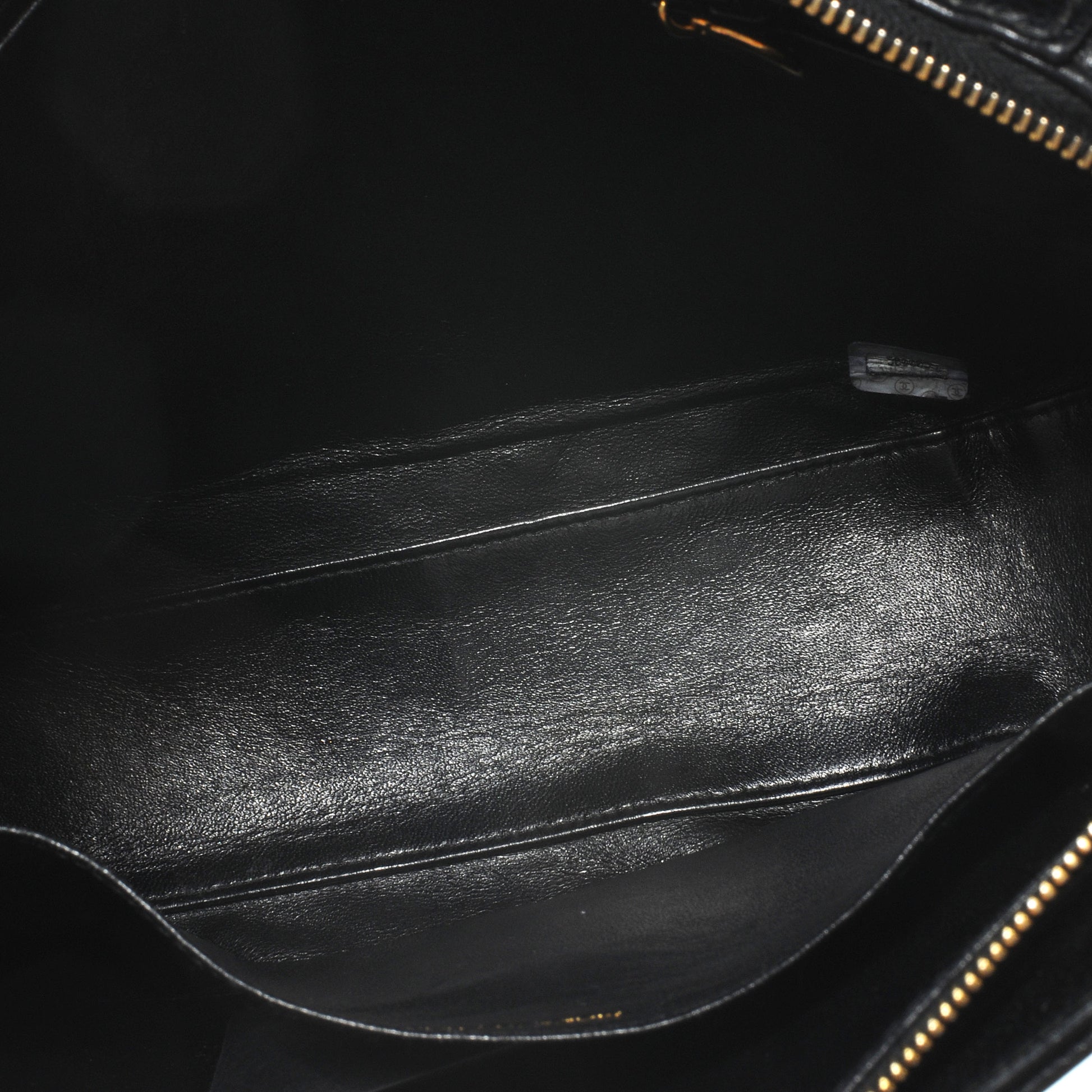 Chanel Caviar Diamond Stitched Shoulder Bag Black 9 of 9