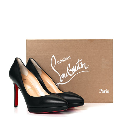 Christian Louboutin Nappa Pigalle Plato 100 Pumps 35.5 Black 12 of 12