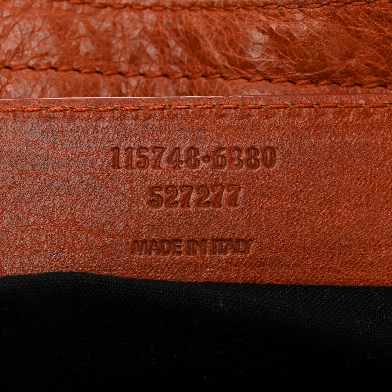Balenciaga Agneau Classic Hardware City Orange Brulee 8 of 14