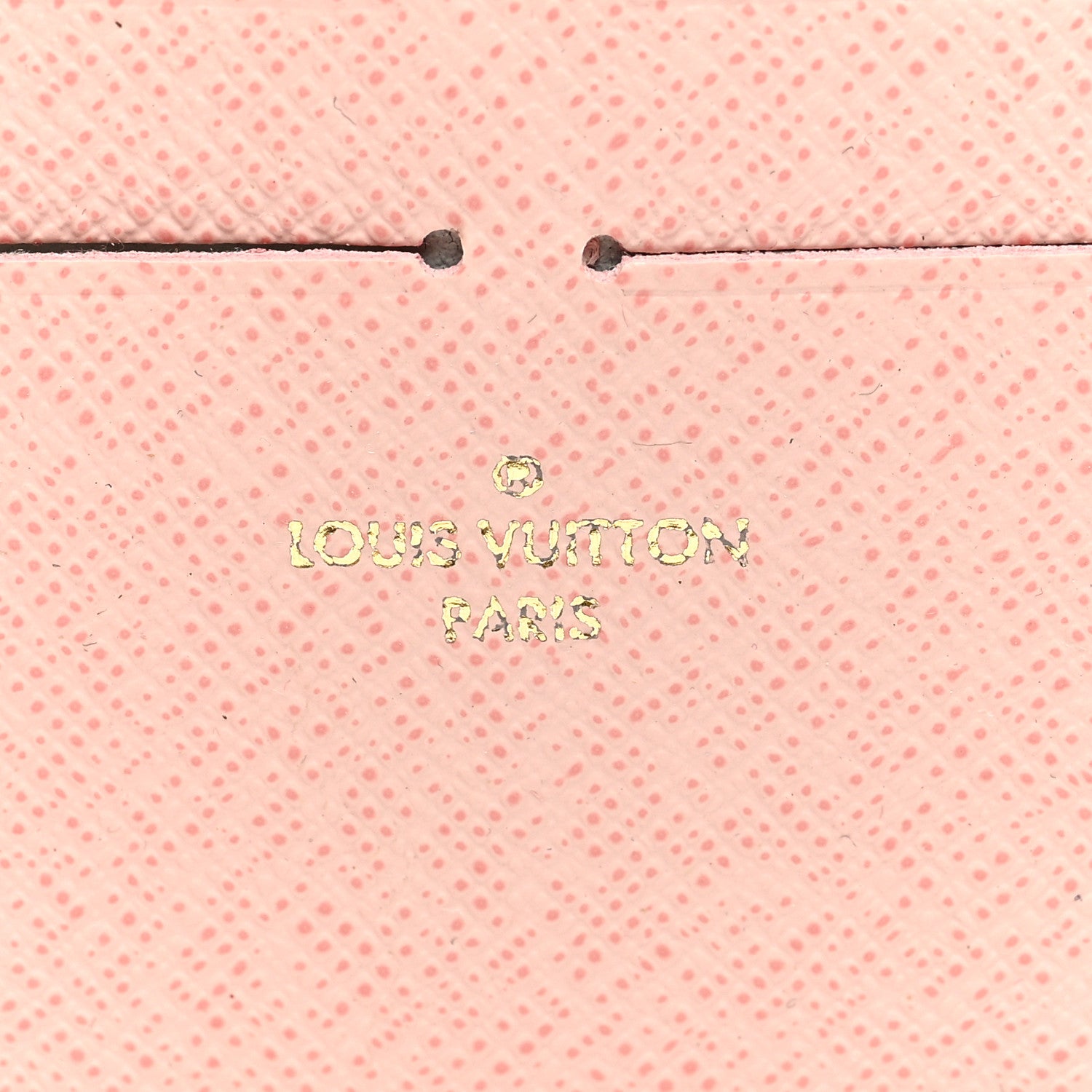 Louis Vuitton LOUIS VUITTON Calfskin Felicie Card Holder Insert Rose Ballerine 6 of 6