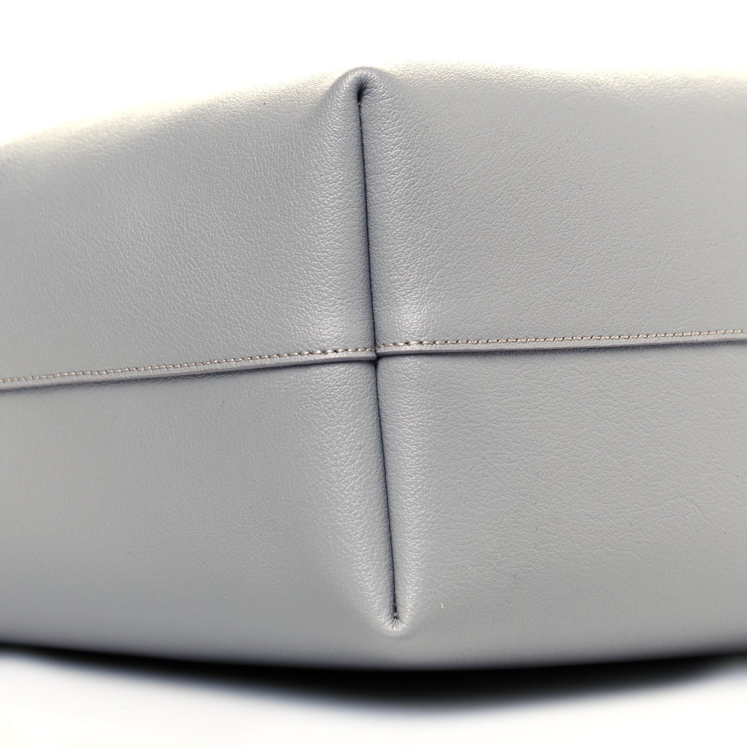 Saint Laurent Calfskin Large Shopping Tote Blanc Vintage 9 of 11