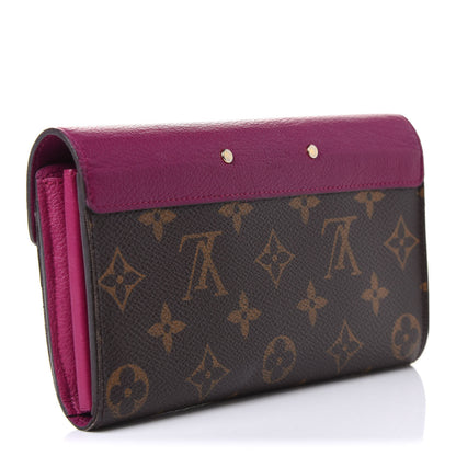 Louis Vuitton Monogram Pallas Wallet Grape 3 of 9