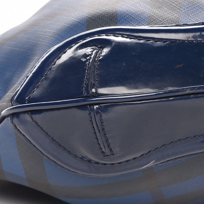 Burberry Nova Pop Degrade Medium Craigwell Hobo Jet Blue 11 of 13