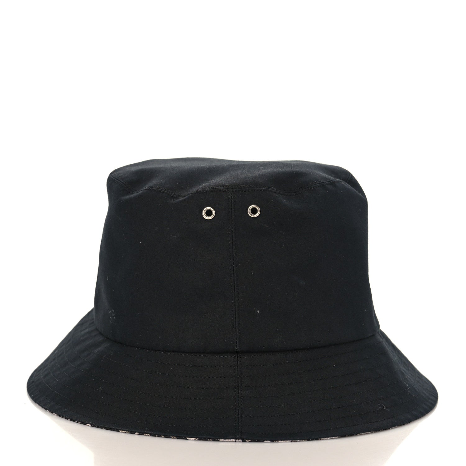 Christian Dior Oblique Reversible Teddy-D Brim Bucket Hat 57 Black 6 of 12