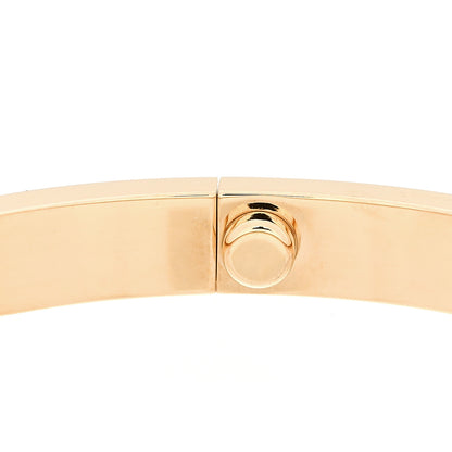 Cartier 18K Yellow Gold Medium LOVE Bracelet 17 9 of 10