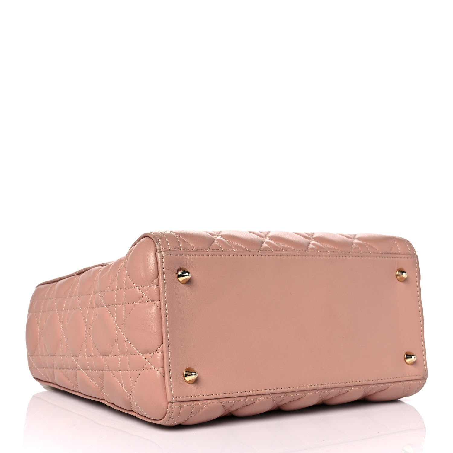 Christian Dior Lambskin Cannage Medium Lady Dior Fard 3 of 9