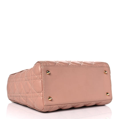 Christian Dior Lambskin Cannage Medium Lady Dior Fard 3 of 9