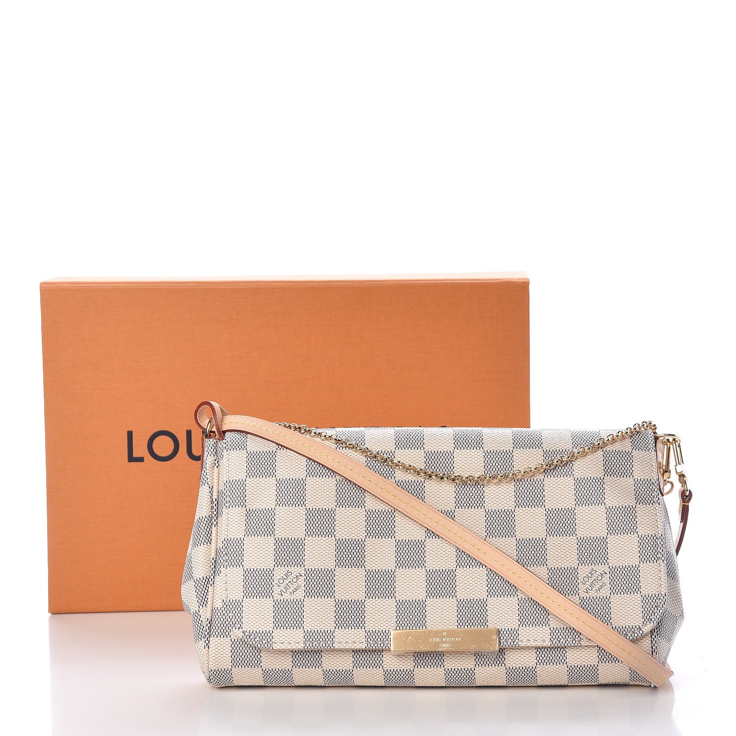 Louis Vuitton Damier Azur Favorite MM 12 of 12