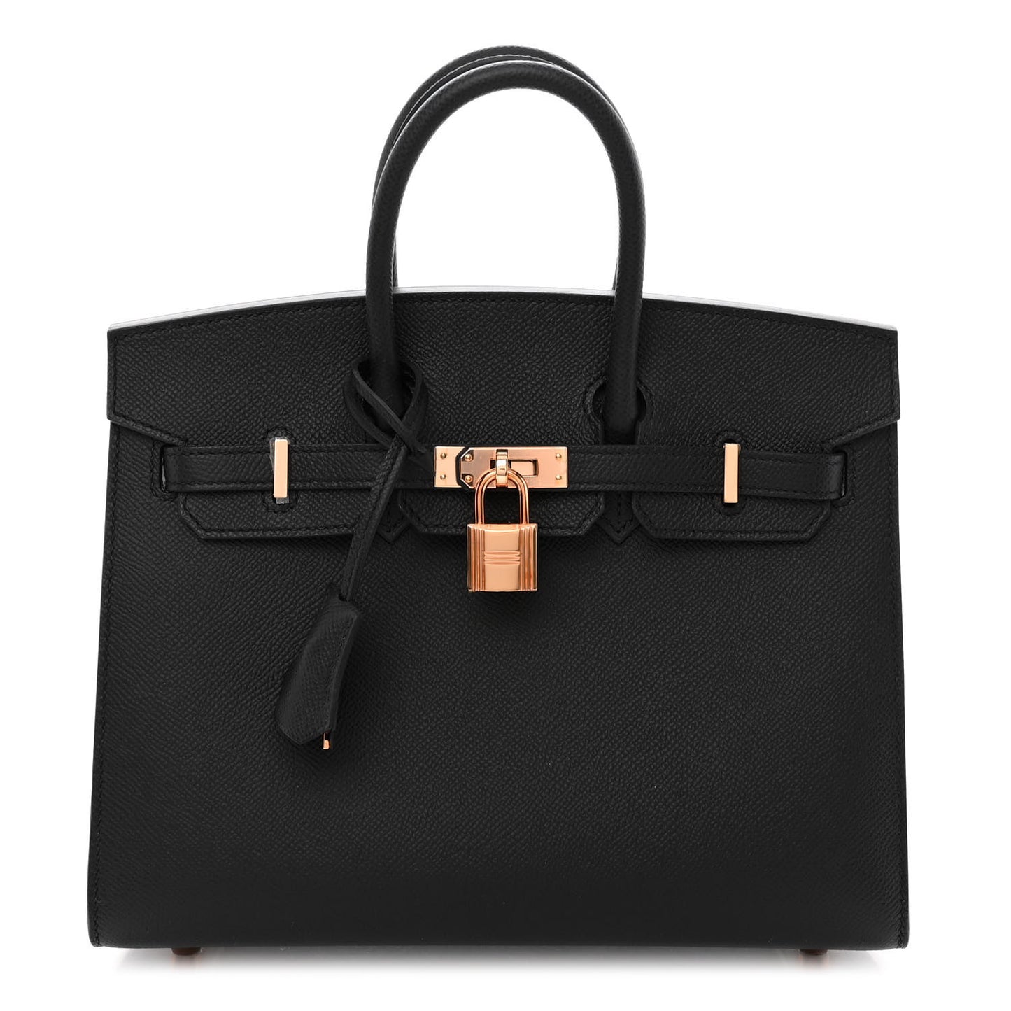 Epsom Birkin Sellier 25 Black