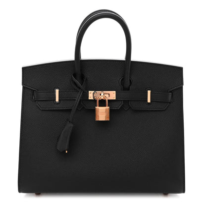 Hermes Epsom Birkin Sellier 25 Black 1 of 11