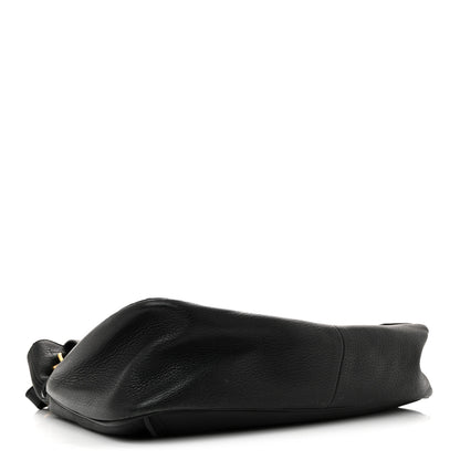 Chloe Grained Lambskin Calfskin Medium Lexa Shoulder Bag Black 4 of 15