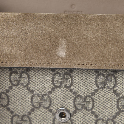 Gucci GG Supreme Monogram Super Mini Dionysus Shoulder Bag Taupe 10 of 11