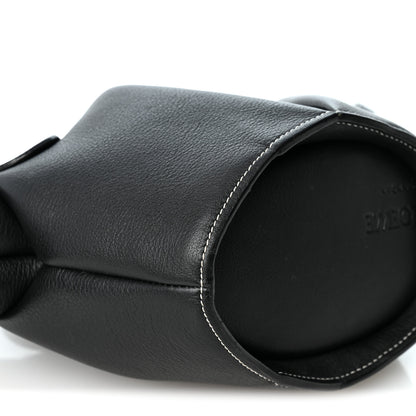Loewe Calfskin Mini Elephant Crossbody Bag Black 8 of 10